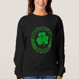 Sudadera Shenanigansquad Gracioso Día de San Patricio