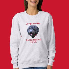 Sudadera Shepadoodle Amor Incondicional
