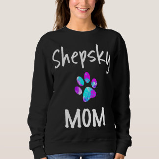 Sudadera Shepsky Mom German Shepherd Husky Mix Dog Dueño