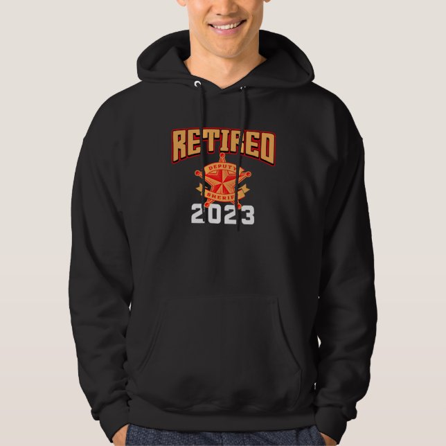 Sudadera Sheriff Retirement 2023 Law Enforcement (Anverso)
