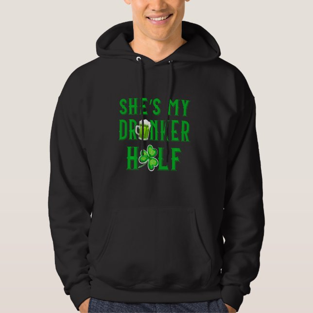 Sudadera Shes My Drunker Half Long Sleeve (Anverso)