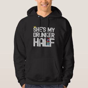 Sudadera Shes my ebrak mitad Beer Alcohol 4 de Julio