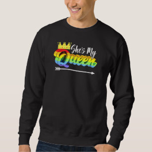 Sudadera Shes My Queen Prige Lgbt Pareja Lesbiana Gay Match