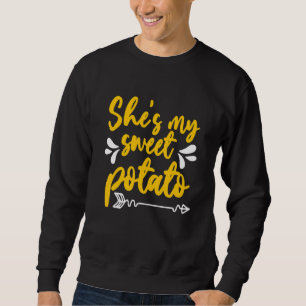 Sudadera Shes My Sweet Potato Any Couple