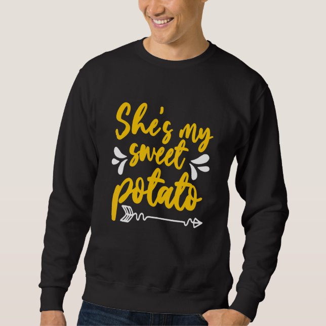 Sudadera Shes My Sweet Potato Any Couple (Anverso)