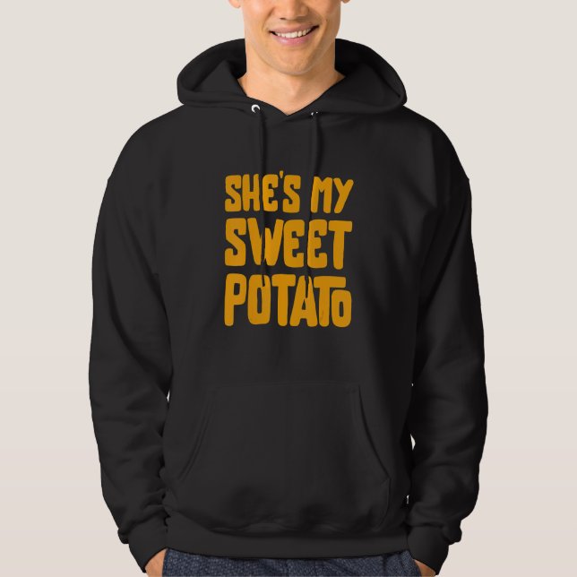 Sudadera She's My Sweet Potato I YAM Couple's Matching Than (Anverso)