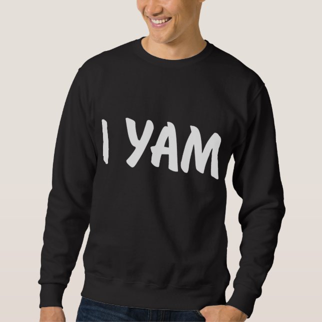 Sudadera Shes My Sweet Potato I Yam Set Couples Thanksgivin (Anverso)