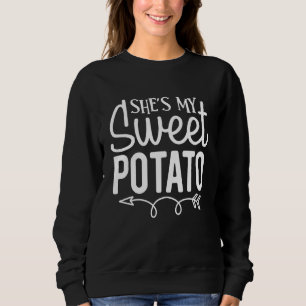 Sudadera Shes My Sweet Potato I Yam Set Thankending Couple