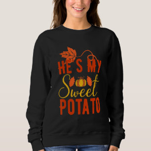 Sudadera Shes My Sweet Potato I Yam Set Thankending Couple