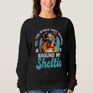 Sudadera Shetland Sheepdog Dog Sheltie - Sí, el mundo sí