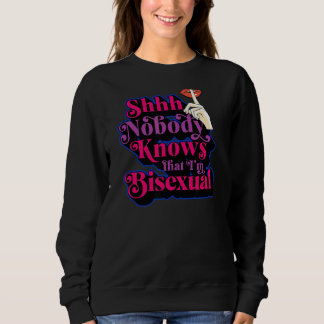 Sudadera Shhh Nadie sabe que soy un orgullo bisexual