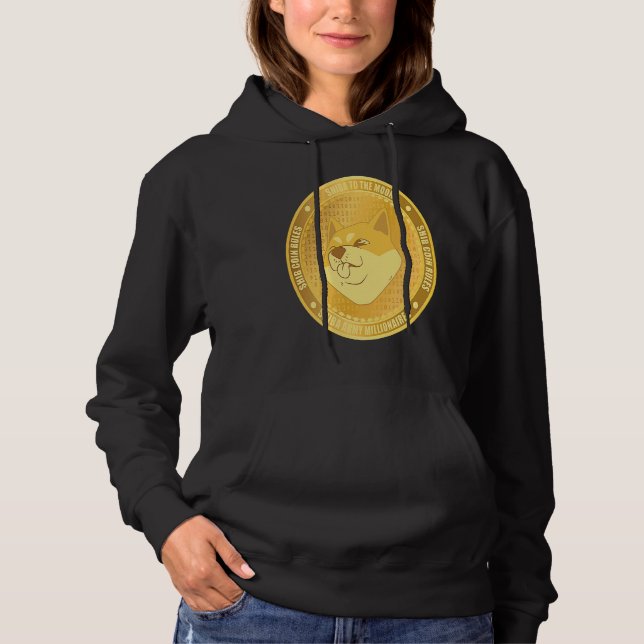 Sudadera Shiba Coin Millionaire Crypto HODL Shiba Inu Coin (Anverso)