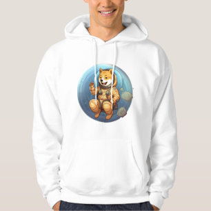 Sudadera Shiba En El Espacio Astronauta Shiba 9