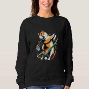 Sudadera Shiba Inu Camiseta divertida, golf, perro, pipa, h