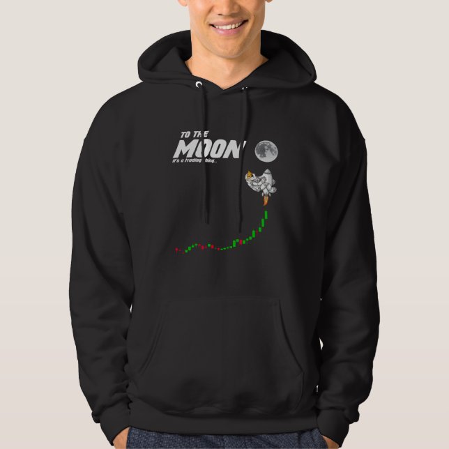 Sudadera Shiba Inu Coin To The Moon  Astronaut Crypto SHIB (Anverso)