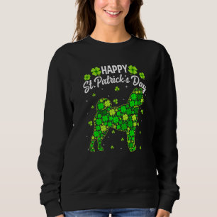 Sudadera Shiba Inu Dog Retro Shamrock Irish St Patric K Day