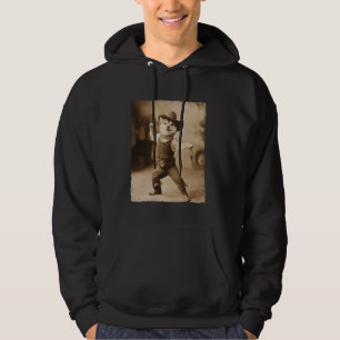 Sudadera Shiba Inu gracioso perro vaquero