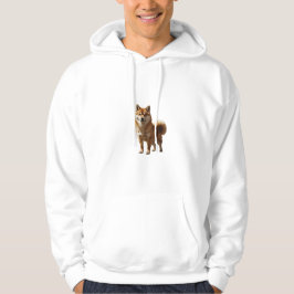 Sudadera Shiba Inu Hoodie - Doble imagen frontal y posterio