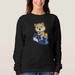 Sudadera Shiba Inu japonés Koi Fish Koinobori Carpa de band