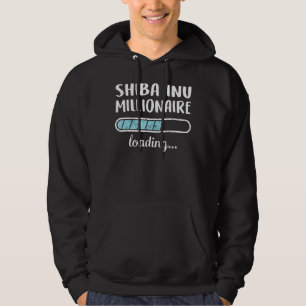 Sudadera Shiba Inu Millionaire cargando humor de amigos fam