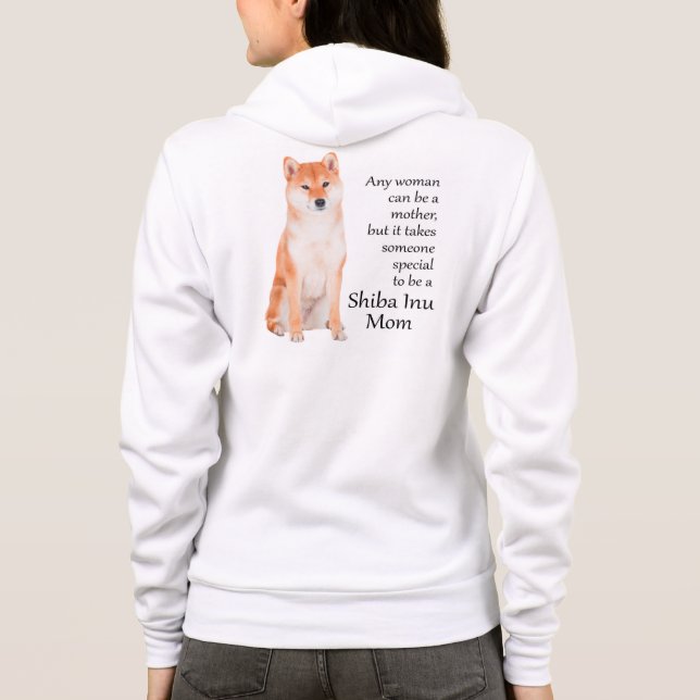 Sudadera Shiba Inu Mom Hoodie (Reverso)