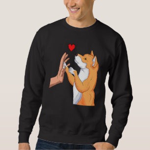 Sudadera Shiba Inu Perro Ama A Las Mujeres Hombres Niños
