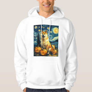 Sudadera Shiba Inu Perro Lindo Halloween Jack O Linterna Ca
