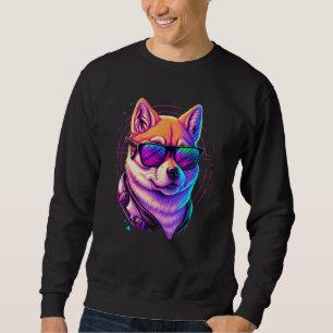 Sudadera Shiba Inu Perro Mamá y Papá 23