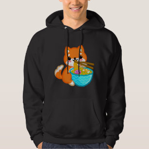 Sudadera Shiba Inu Ramen Kawaii Perro Anime Japonés n Chica