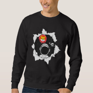 Sudadera Shiba Inu Token Cryptocurrency Space Moon Gear