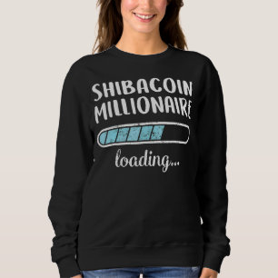 Sudadera Shibacoin Millionaire cargando Humor de amigos fam