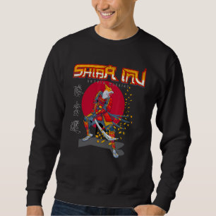 Sudadera Shibarmy Shiba Inu Crypto Warrior Samurai Y Japon