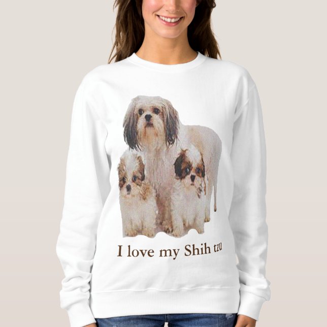 Sudadera Shih-tsu (Anverso)