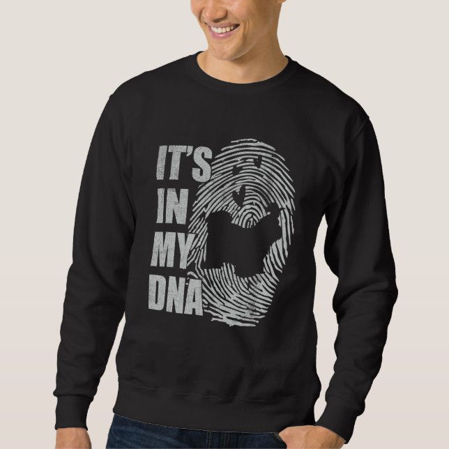 Sudadera Shih Tzu DNA Dog Mom Dad Dog (Anverso)