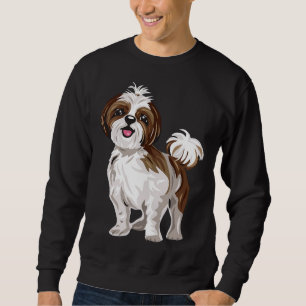 Sudadera Shih Tzu Dog Cupe Cuppy Sonrisa feliz