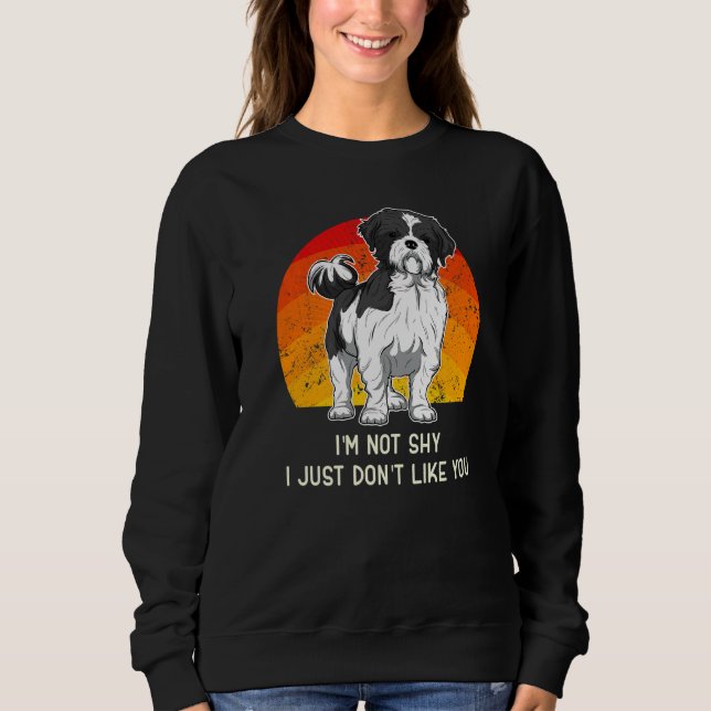 Sudadera Shih Tzu Dog Vintage 30 (Anverso)