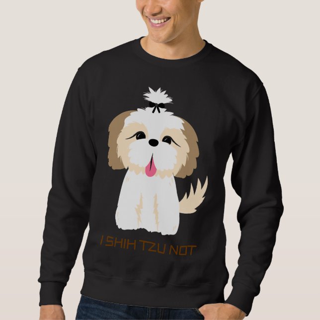 Sudadera Shih Tzu no (Anverso)
