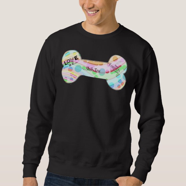 Sudadera Shih Tzu personalizado (Anverso)