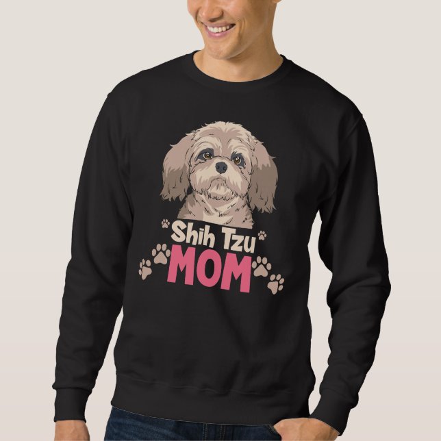 Sudadera Shih Tzu Shih Tzu Mom (Anverso)