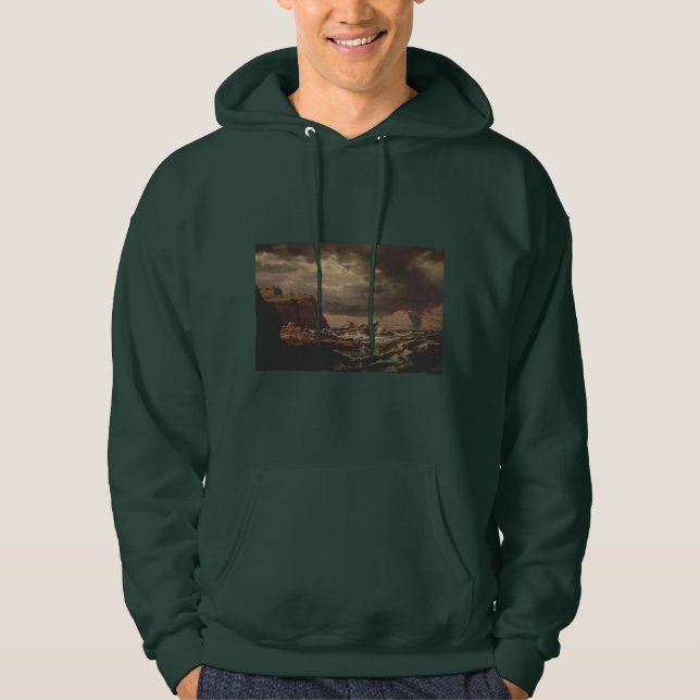 Sudadera Shipwreck on the Norwegian Coast by Johan Dahl  (Anverso)
