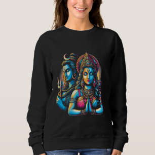 Sudadera Shiva Durga Dios hindú Mahadeva Diosa