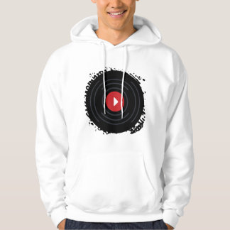 Sudadera Shockoe Records White Hoodie