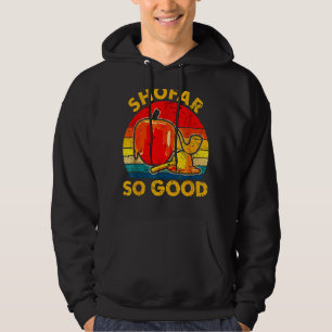 Sudadera Shofar So Good Vintage Jewish Rosh Hashanah
