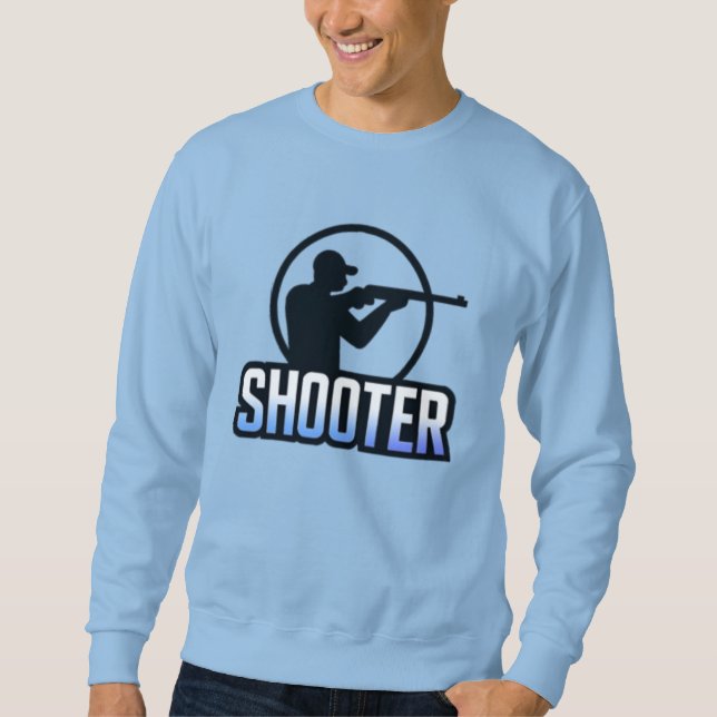 Sudadera Shooter - Diseño Marksman Silhouette Premium (Anverso)