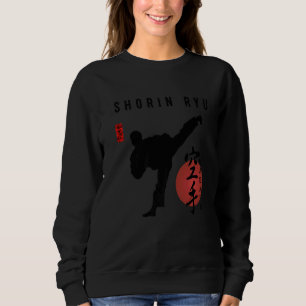 Sudadera Shorin Ryu Karate Instructor Kanji Callig japonés