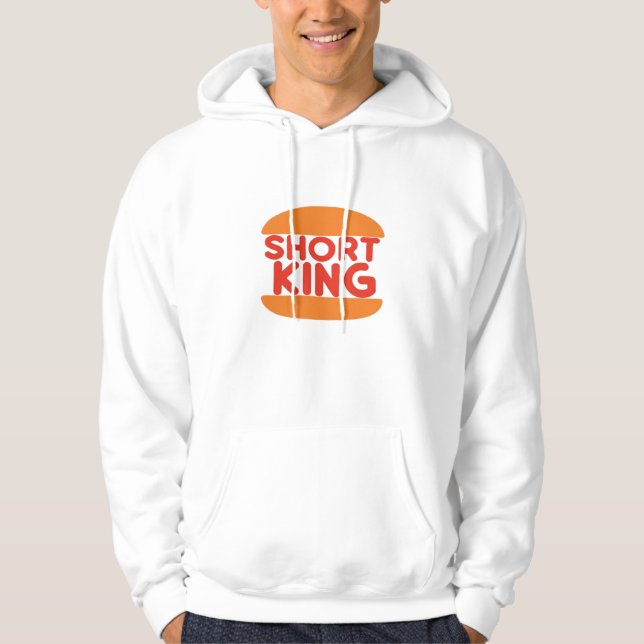 Sudadera Short King Funny Minimal Design (Anverso)