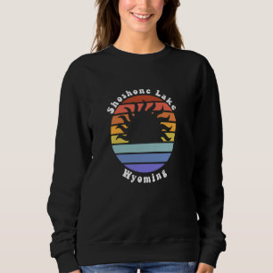 Sudadera Shoshone Lake Wyoming WY Sunrise Vacation Souvenir