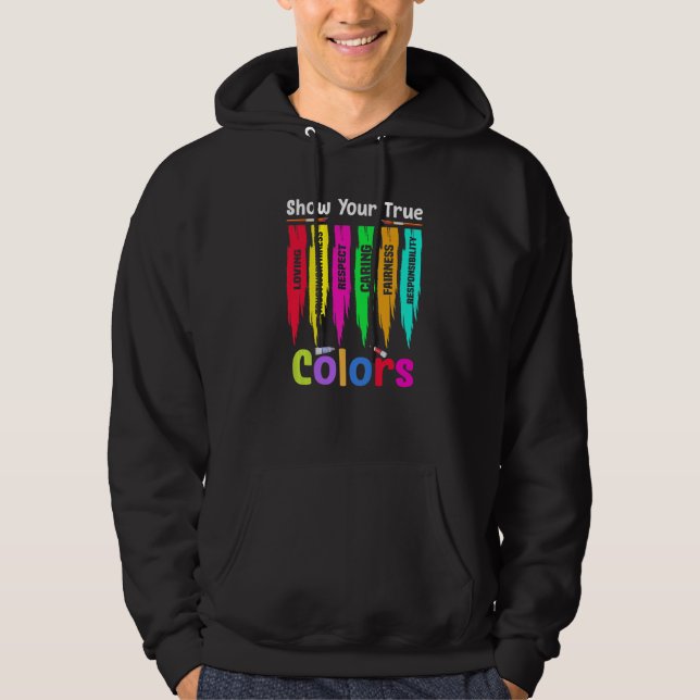 Sudadera Show your true colours   (Anverso)