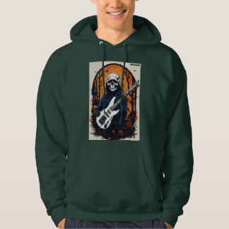 Sudadera "Shred hasta que estés muerto: Tee de guitarra de 