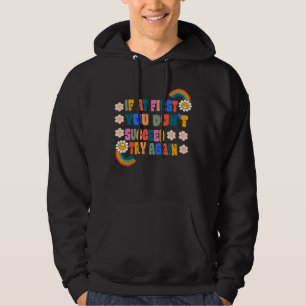 Sudadera si al principio no lo logras, inténtalo de nuevo